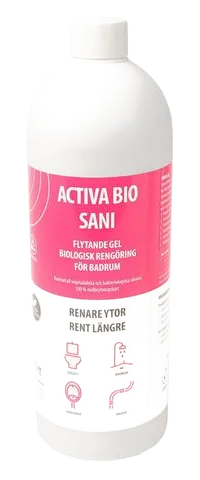 Sanitetsrent ACTIVA Bio Sani 1L