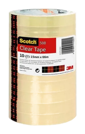 Kontorstejp SCOTCH 508 standard 66mx15mm