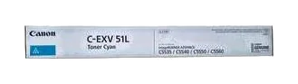 Toner CANON C-EXV51 26K cyan