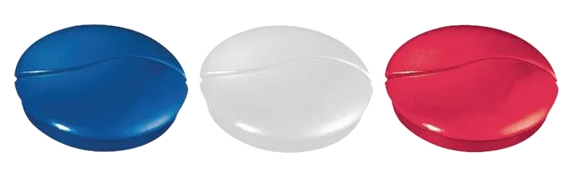 Magnetknappar LYRECO 27mm sort.färg 6/fp