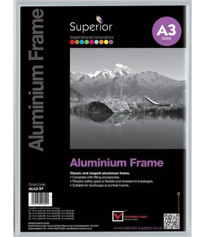 Ram STEWART aluminium A3 silver
