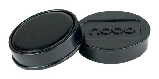 Magnet NOBO svart 32mm 10/fp