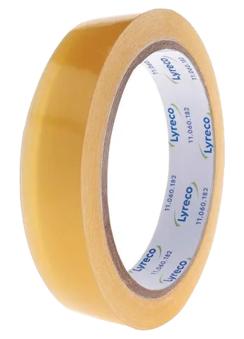 Kontorstejp LYRECO 66mx19mm klar 8/fp