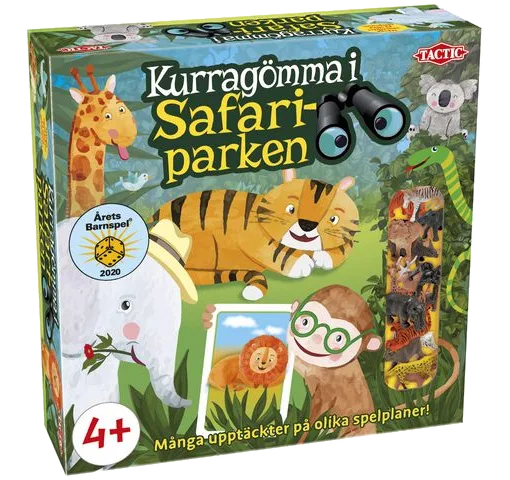 Spel Kurragömma i Safariparken från 4år