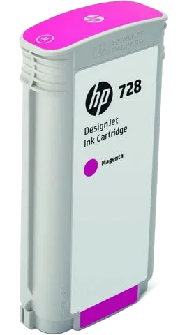Bläckpatron HP F9J66A 728 magenta