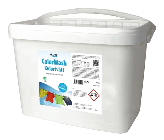 Tvättmedel ACTIVA ColorWash 10kg