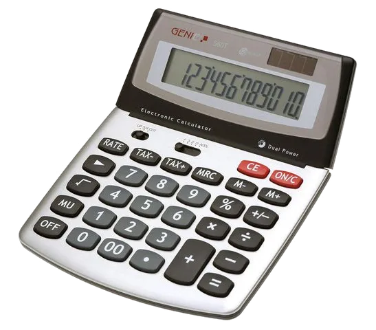 Bordsräknare GENIE 560