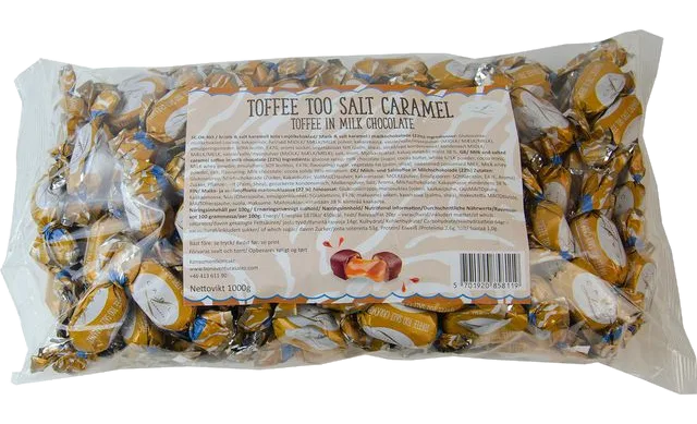 Godis Toffeekolor Salted Caramel 1kg