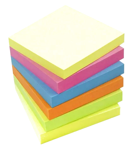 Notes LYRECO prem 75x75mm summer 6/fp