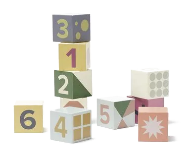 Klossar I trä KIDS CONCEPT 1-10