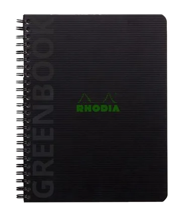 Anteckningsblock GREENBOOK A5+ rut recy