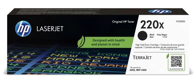 Toner HP W2200X 220X svart 7,5K