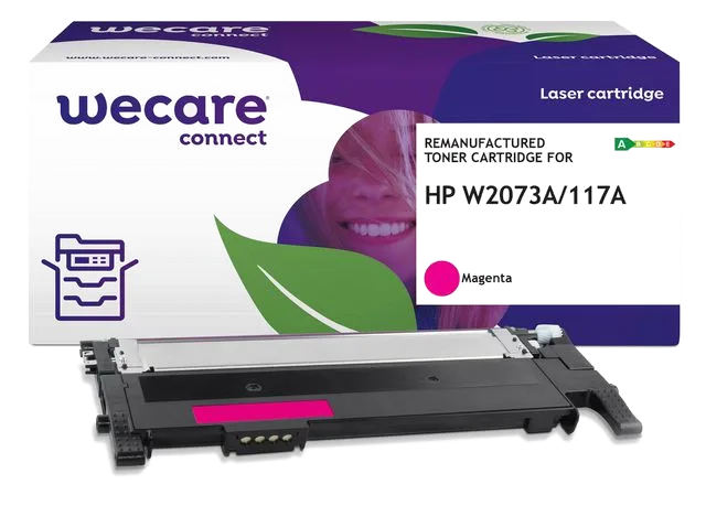 Toner WECARE HP W2073A 117A 1K magenta