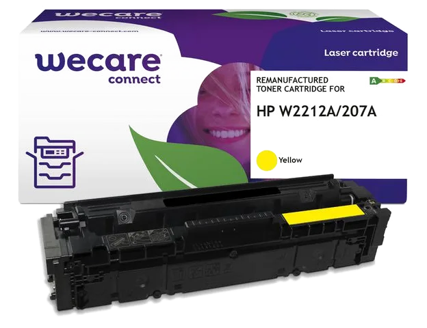 Toner WECARE HP W2212A 207A 1,25K gul