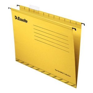 Hängmapp ESSELTE std A4 gul