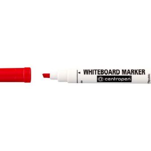 Whiteboardpenna CENTROPEN skuren r?d