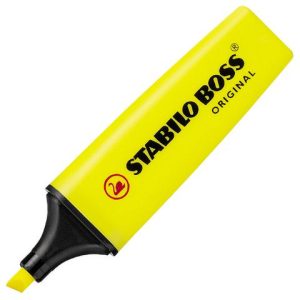 ?verstrykningspenna STABILO Boss Gul
