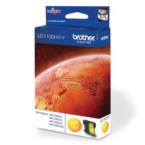 Bl?ckpatron BROTHER LC1100HYY gul