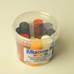 Modellera bivax 500g 8 f?rger