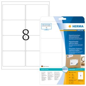 Etikett HERMA Movable 99,1x67,7mm 200/fp