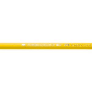 Färgpenna FABER Jumbo gul 12/fp