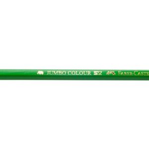 Färgpenna FABER Jumbo ljusgrön 12/fp