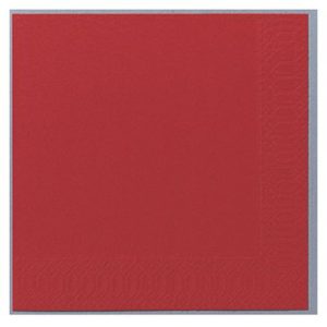 Servett 3-lags 24x24cm r?d 250/fp