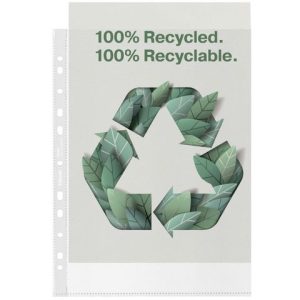 Plastficka ESSELTE rec A4 0,10 50/fp