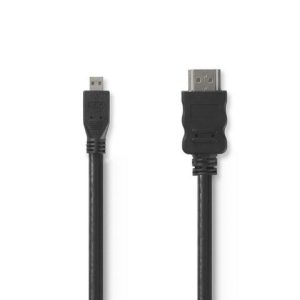 Kabel NEDIS HDMI - HDMI Micro 1,5m svart