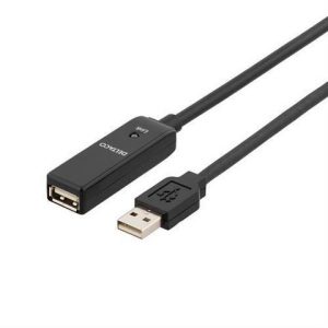 Kabel DELTACO USB aktiv f?rl?ngning 10m