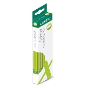 Blyertspenna LINEX HB ljusgr?n 12/fp