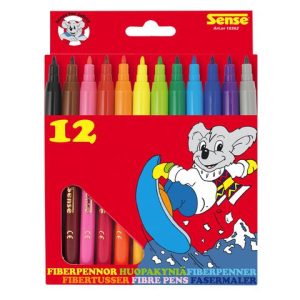 Fiberpenna SENSE 12 f?rger