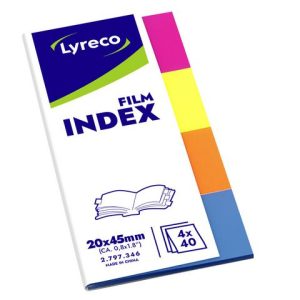 Indexfilm LYRECO 20x45mm 4 f?rg 160/fp