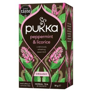 Te PUKKA ?rtte Peppermint/Licorice 20/fp
