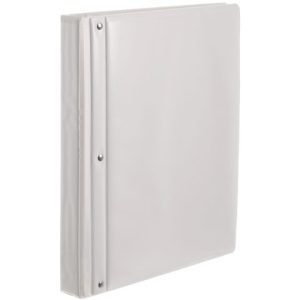 Gaffelp?rm PP med ficka A4 40mm vit