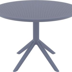 Bord SIESTA Sky runt 105cm m.grå