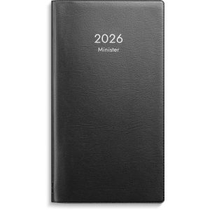 Kalender Minister 2026 svart