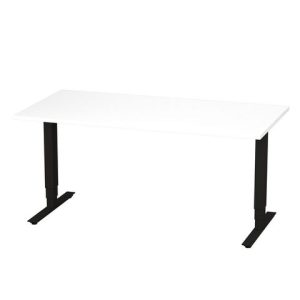 Bord höj/sänk Pro 1600x800 vit/svart