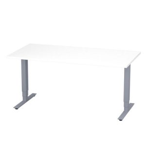Bord höj/sänk Pro 1600x800 vit/silver